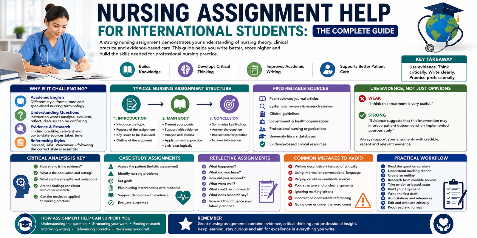 Nursing Assignment Help for International Students: The Complete Guide